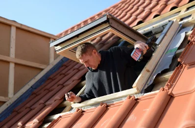 Pose de fenêtres de toit Velux à la Hauteville